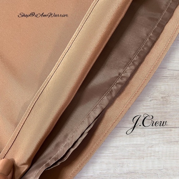 J.Crew NWT RARE Silk crepe de chine pleated mini skirt *shop@iamarrior - Picture 11 of 13